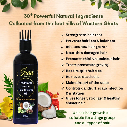 TRADITIONAL HERBAL HAIR GROWTH OIL