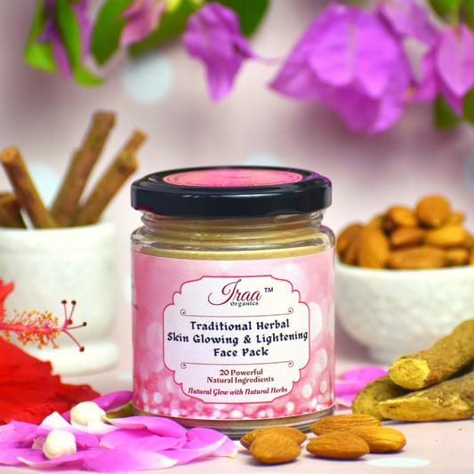 TRADITIONAL HERBAL SKIN GLOWING & LIGHTENING FACE PACK